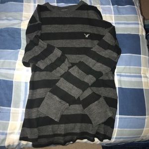 American Eagle striped sweater